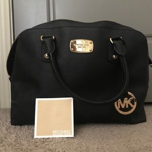 Michael Kors leather satchel